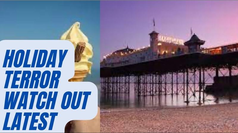 TERROR AT THE SEASIDE. . DO NOT MISS THIS ,british, holiday,