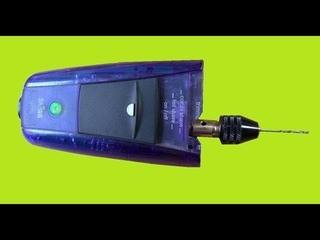 мини дрель из старой электробритвы своими руками.