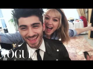Inside Zayn Malik and Gigi Hadids First Photo Shoot as a Couple | Vogue