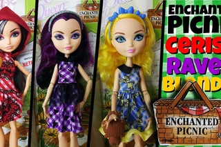 Enchanted Picnic Cerise, Raven & Blondie Ever After High