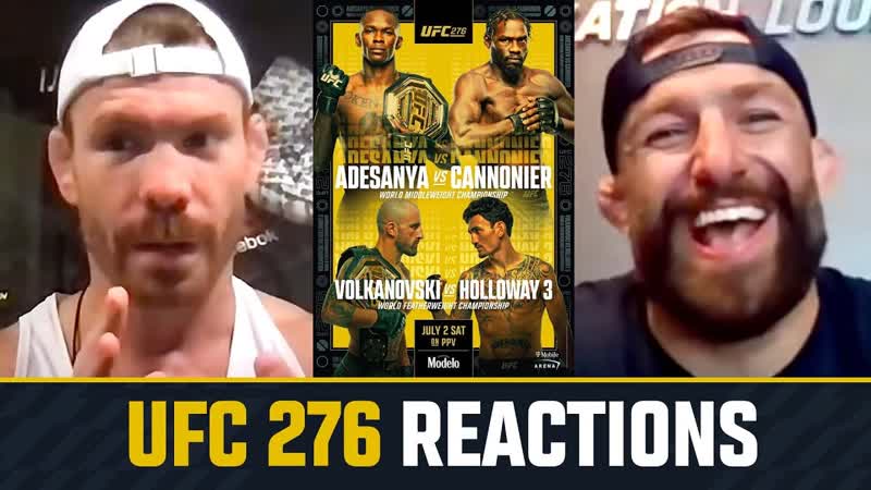 UFC 276 REACTIONS , Round Up w, Paul Felder Michael