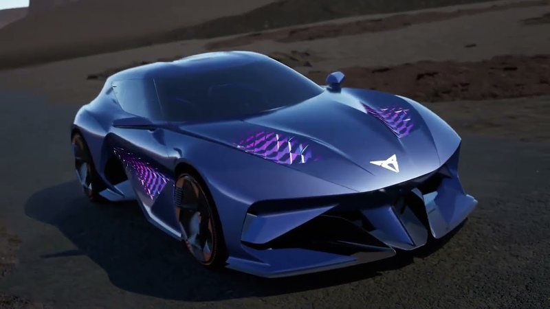 Cupra Dark Rebel electric concept car, Why Shouldnt we unite both worlds ,luxury,