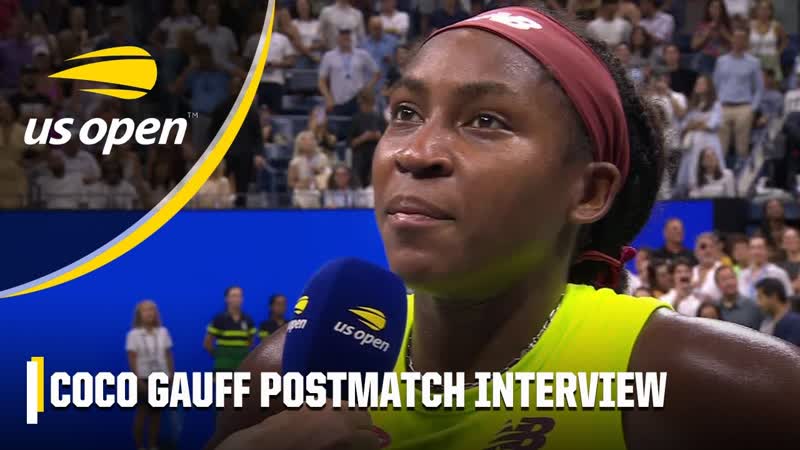 Job is not done Coco Gauff reflects on making her first US Open