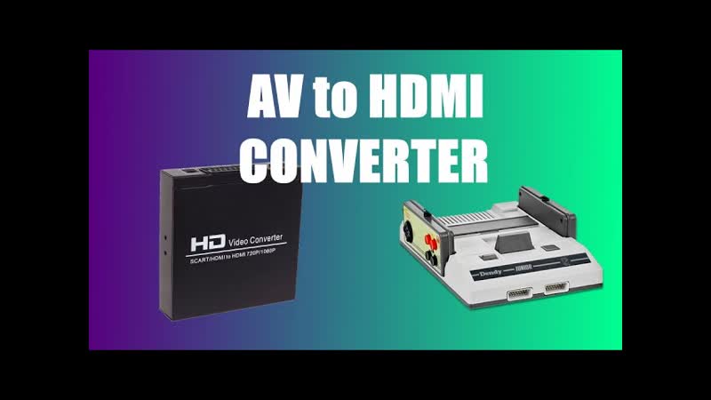 AV to HDMI Converter, RCA to HDMI