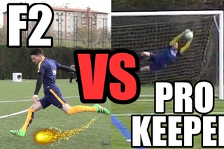 EPIC BATTLE | F2 VS PRO KEEPER!