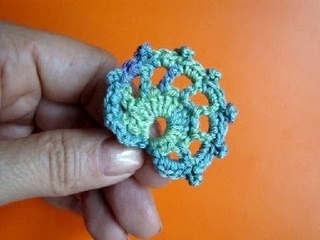 Листики Ирландское кружево Урок315 Irich lace crochet leaf pattern for free
