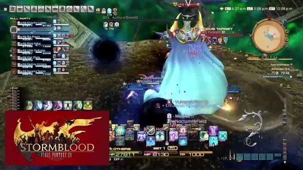 FFXIV: Stormblood Deltascape V4. 0 First Clear, WHM Po