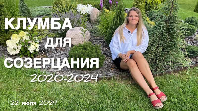 КАК ВЫГЛЯДЕЛА КРУГЛАЯ КЛУМБА В СРАВНЕНИИ 2020 2024. ОБЗОР В