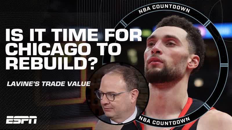 Woj: Bulls would be HAPPY to find a trade for Zach La Vine, NBA
