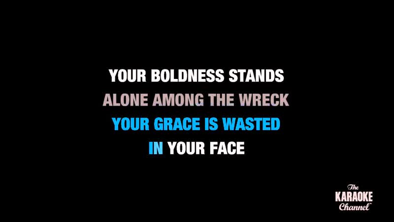 Little Lion Man in the Style of Mumford Sons karaoke video with lyrics (no lead