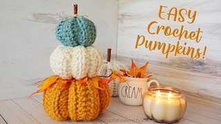 EASY Crochet Pumpkins! (Beginner Friendly CROCHET!)