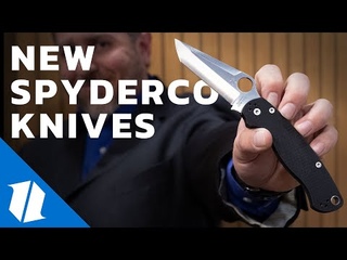 NEW Spyderco Knives | SHOT Show 2020