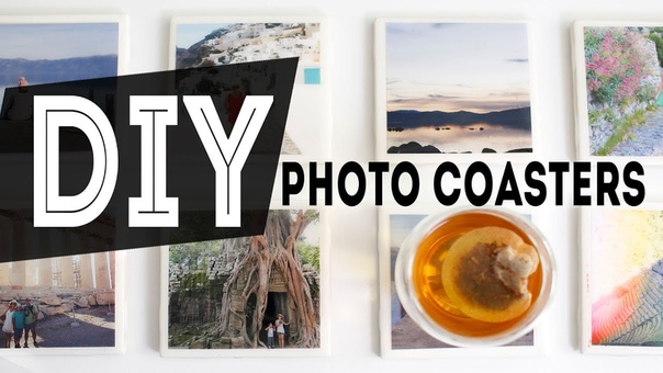 DIY Home Decor Photo Coasters, Gift Idea, ANN