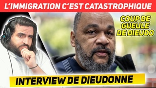 INTERVIEW DE DIEUDONNE, L' IMMIGRATION EN FRANCE C'EST CATASTROPHIQUE #tpmp #tpmy #macron