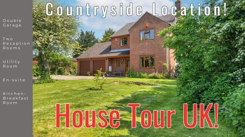 HOUSE TOUR UK Peaceful Rural Location For Sale 600, 000 Gt Dunham, Norfolk Longsons Estate Agents