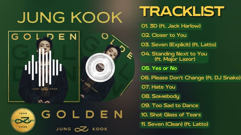 FULL ALBUM , JUNG KOOK (정국), GOLDEN,