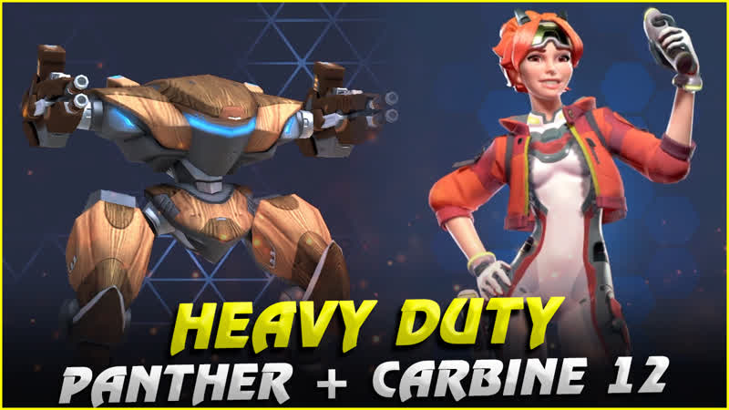 Heavy Duty Panther + Carbine 12 Mech Arena