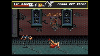 90-ые. Приставочные игры. Bare knuckle (Streets of Rage). Сега.