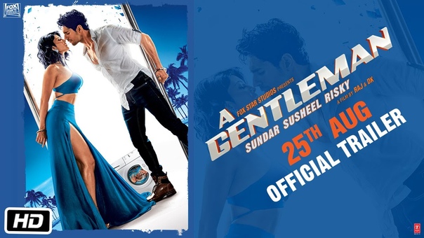 A GENTLEMAN Sundar, Susheel, Risky, Official Trailer, Sidharth,