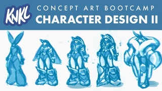 Concept Art BOOT CAMP 8: Character Design II (Designing a NEW character from scratch!)