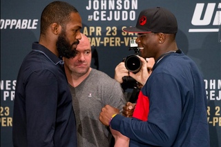 UFC® 197: Джон Джонс и Овинс Сент-Прю на пресс-конференции