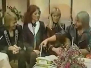 Frida and Benny “Romantic Moments“ (ABBA - Lay All Your Love On Me) So cute