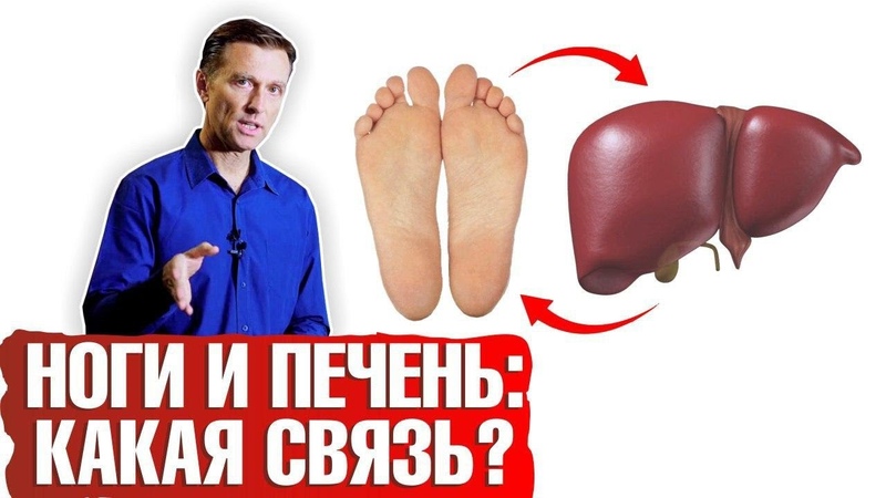 Симптомы больной печени Могут ли ноги рассказать о