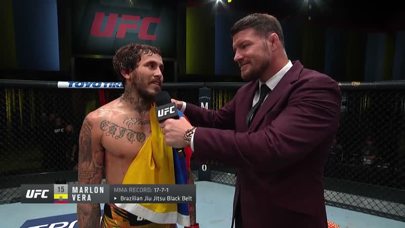 UFC Vegas 29: Marlon Vera Octagon