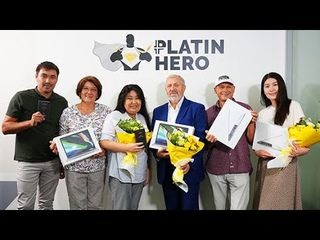 Награждение победителей 1-го раунда промопроекта в офисе Platin Hero в Берлине