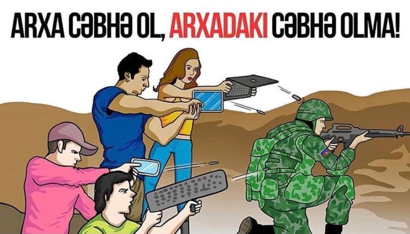 Mərmi gəlirdi, hərə bir tərəfə dağılışanda uşaqlar güldü. Biri o birinin qaçmağı...