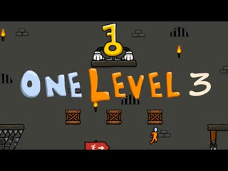 One Level 3: Stickman escape from prison  - One Level: Стикмен побег из тюрьмы.