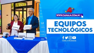 MINED recibe equipos tecnolgicos para la inclusin exitosa de la niez