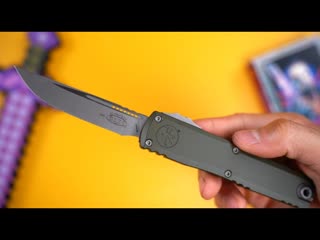 Нож Microtech Ultratech ZBP S/E Apocalyptic сталь M390MK рукоять OD Green Aluminum (1121-10APOD)
