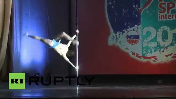 Pole Sport International 2014. These ladies know how to work a