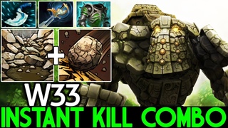W33 Tiny Instant Kill Combo Unreal Damage TOP Pro Mid Dota 2