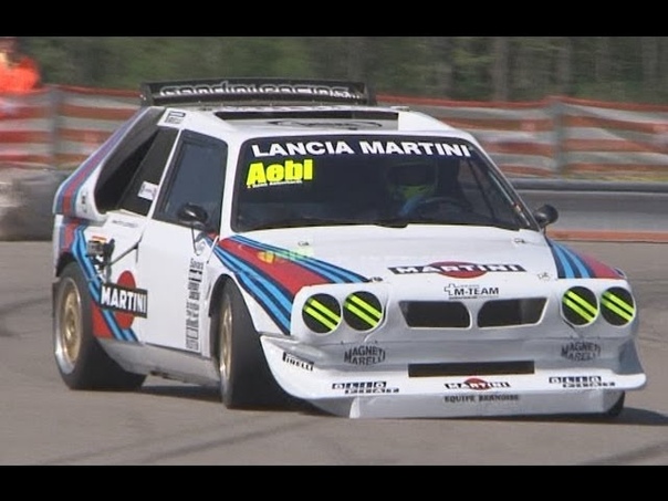 LANCIA DELTA S4 Group B with terrific sound at Swiss Hillclimb by René