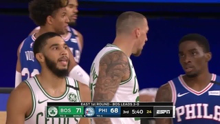 Jayson Tatum Full Play | Celtics vs 76ers 2019-20 Playoffs Game 4 | Smart Highlights