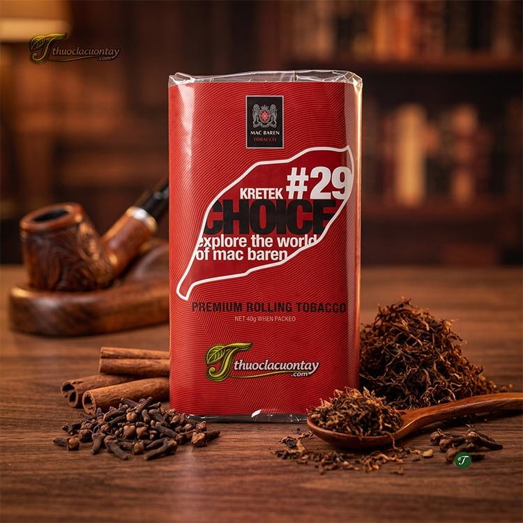 Thuốc lá cuốn tay Mac Baren Choice Kretek #29