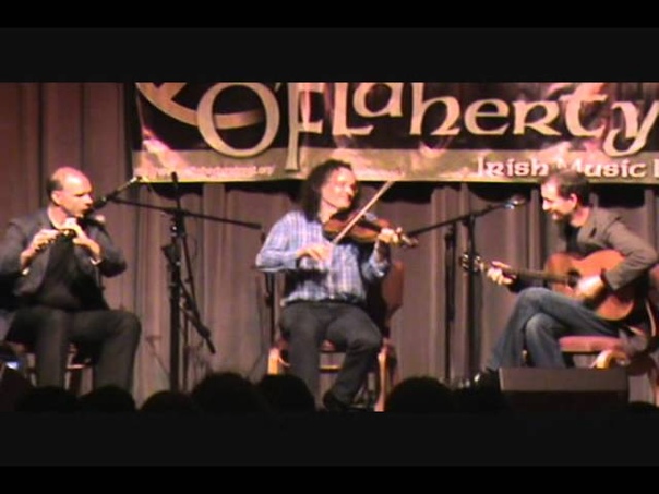 The Teetotalers Kevin Crawford, Martin Hayes, and John Doyle at OFlahertys 2011 Part