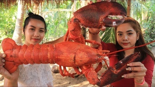 COCINANDO UNA LANGOSTA GIGANTE