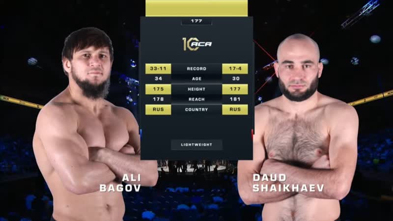 Али Багов vs. Дауд Шайхаев 2, Ali Bagov vs. Daud Shaikhaev 2, ACA
