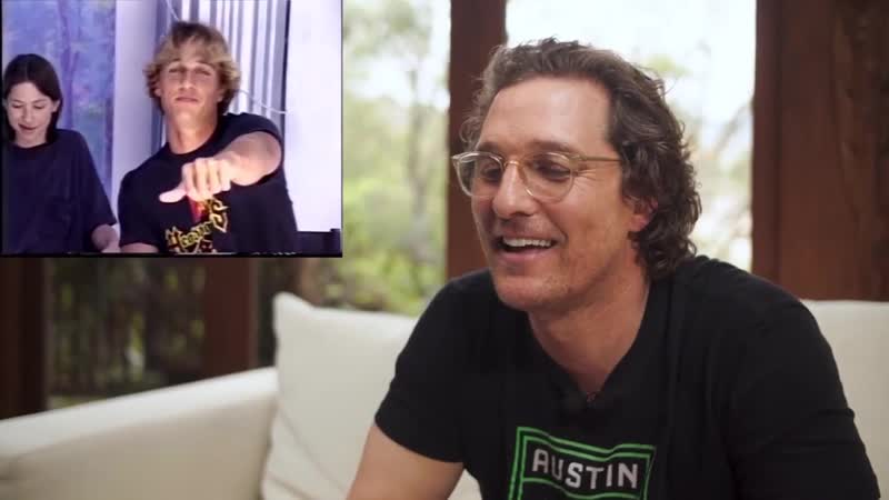 matthew mcconaughey. summer job 28 year