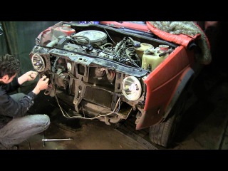 Golf 2 разбираем после ДТП