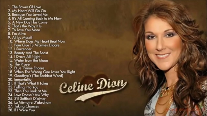 Celine Dion Greatest hits full album new