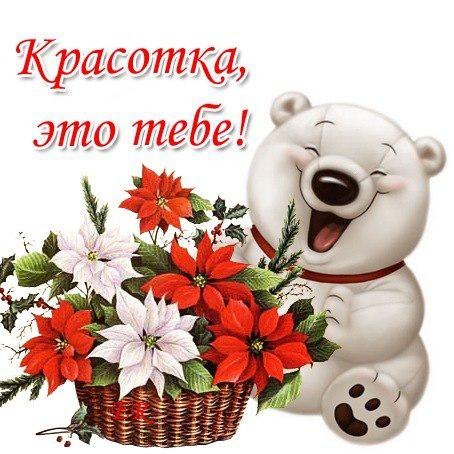 Картинки открытки ты красавица