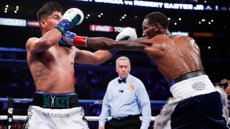 Майки Гарсия vs Роберт Истер, Полный бой, Fight