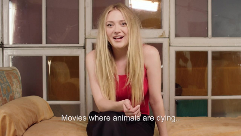 Dakota Fanning on reality television and the last text she sent