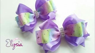 Super Loopy Bow Grosgrain Ribbon 22mm 🎀 DIY by Elysia Handmade