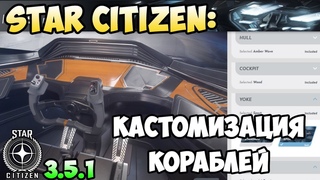 Star Citizen: Кастомизация кораблей