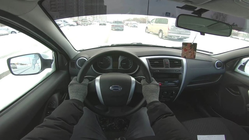 2016 Datsun on DO 1. 6 L (87) POV TEST